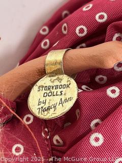 1940's Nancy Ann Storybook Dolls: #183"Thursday’s Child" and another