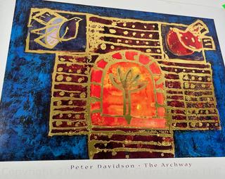 Poster "The Archway" by Peter Davidson. Measures 21 x 29