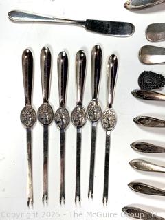 Group of Silver Plate Serving Items Including Christofel