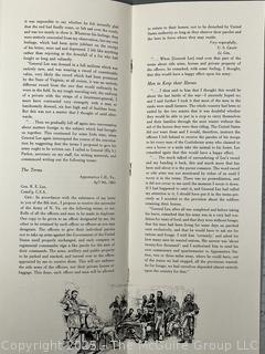 Harper's Weekly Journal of Civilization Oct. 11, 1862 and Gen R. E. Lee's General Order Number Nine Reproduction. 