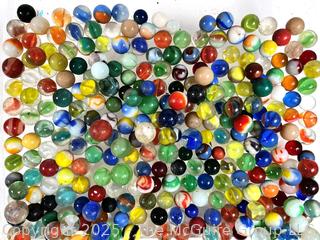 Box of Glass Marbles