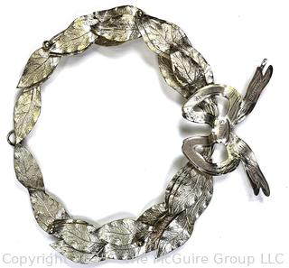 First Place Silver Plated Laurel Wreath For Equestrian Event, July 28, 1943