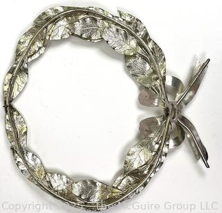 First Place Silver Plated Laurel Wreath For Equestrian Event, July 28, 1943