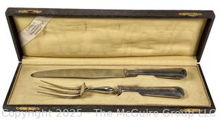 Nogent Inox Carving Knife Set in Original Box From Arnhem Netherlands