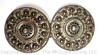 Dutch Round Filigree Belt Buckle 