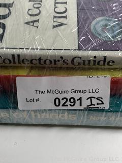 Three (3) Books including Beth Levine Shoes, In Praise of Hands - Contemporary Crafts of the World, and Buttons - A Collector’s Guide