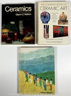 Three (3) Books including (2) on Ceramics, and (1) Red Clay Reader 6 