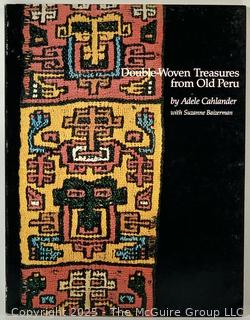 Double Woven Treasures from Old Peru, Book by Adele Cahlander with Suzanne Baizerman