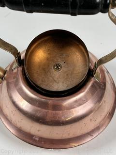 Copper Tea Kettle with Wood Handle