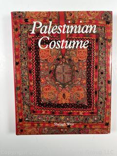 Three (3) Coffee Table Art Books Including Palestinian Costume
