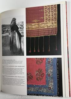 Three (3) Coffee Table Art Books Including Palestinian Costume
