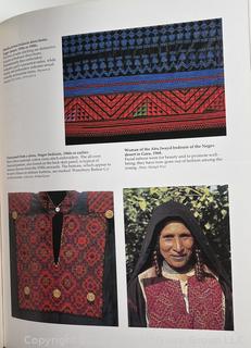 Three (3) Coffee Table Art Books Including Palestinian Costume
