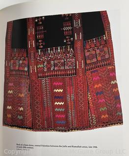 Three (3) Coffee Table Art Books Including Palestinian Costume
