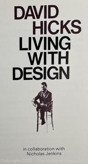 Three (3) Books Including Weaving a Legacy, Living With Design, and Symmetries of Culture.