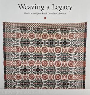 Three (3) Books Including Weaving a Legacy, Living With Design, and Symmetries of Culture.