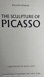 Three (3) Coffee Table Art Books Including The Sculpture of Picasso, The Pantheon Story of Art and Treasury of World Painting 