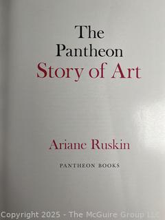 Three (3) Coffee Table Art Books Including The Sculpture of Picasso, The Pantheon Story of Art and Treasury of World Painting 