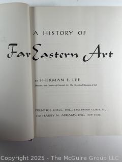 History Far Eastern Art by Sherman Lee Book