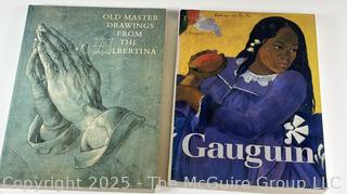 Two (2) Coffee Table Art Books on The Old Masters and The Art of Paul Gauguin 