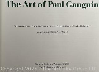 Two (2) Coffee Table Art Books on The Old Masters and The Art of Paul Gauguin 