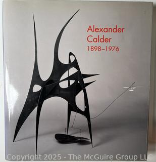 Two (2) Coffee Table Art Books of Alexander Calder 
