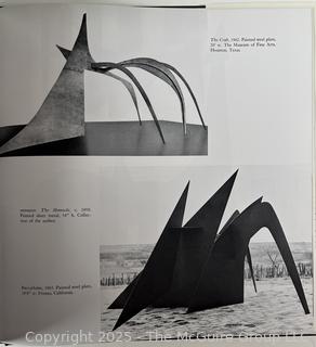 Two (2) Coffee Table Art Books of Alexander Calder 
