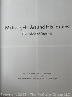 Two (2) Art Books on Vermeer and Matisse