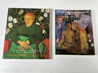 Two (2) Coffee Table Art Books on Impressionism and Post-Impressionism