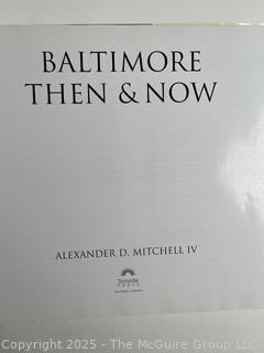 Two (2) Coffee Table Books About Baltimore MD