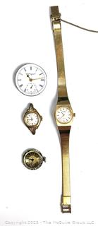 Four (4) Ladies' Watches. Untested