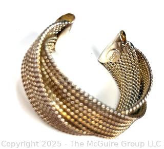 Collection of Costume Jewelry Including Poggie of Paris Cuff Bracelet