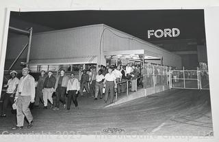 Collection of Chicago Sun Times Newspaper, Photos Cover Closing of Ford Assembly Plant (see all photos)