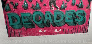 Two (2) Unframed Art Gallery Promotional Posters for VACI Art Squad and "DECADES".  12" x 14"