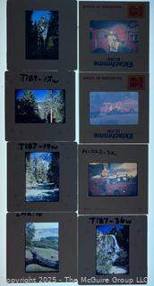 Collection of Eight (8) Color Negative Slides of California Scenery and Fire Trucks