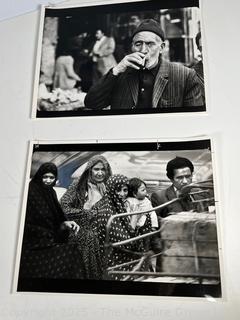 Two (2) NY Daily News Photos from 1977 of Iranian Street Scenes 