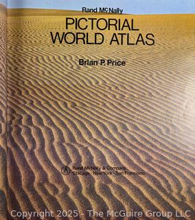 Two (2) World Atlas Coffee Table Books