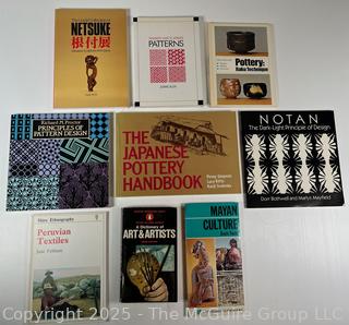 Nine (9) Books on Asian Art