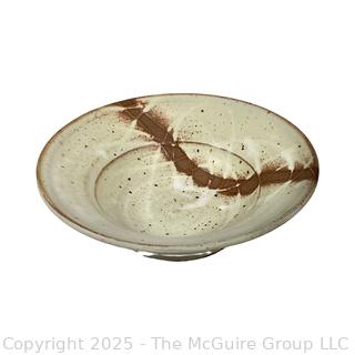 Artisan Made Hand Thrown Stoneware Ceramic Plate