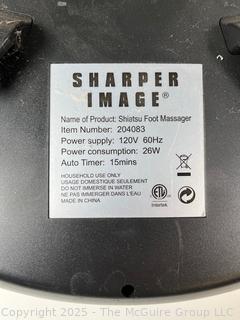 Sharper Image Foot Massager. Working