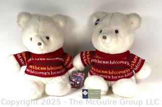 Two (2) Bloomie Bears by Gund (WAS 0019IS)