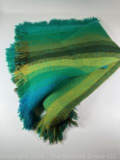 Hand Woven Wool Poncho (WAS 17MB)