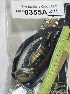 Five (5) Ladies Watches, Untested