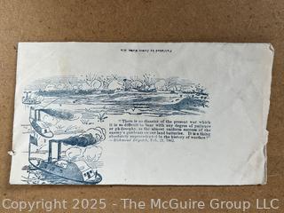 Cached Historic Envelope. Iron-Clad Civil War Boats