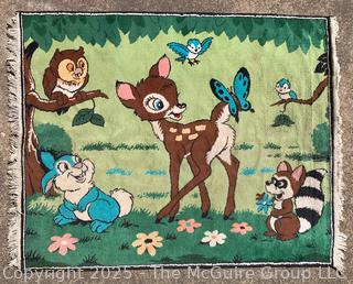 Walt Disney Bambi Nursery Rug Or Tapestry Wall Hanging