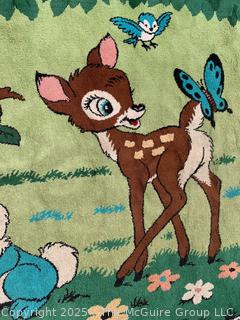 Walt Disney Bambi Nursery Rug Or Tapestry Wall Hanging