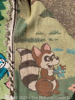 Walt Disney Bambi Nursery Rug Or Tapestry Wall Hanging