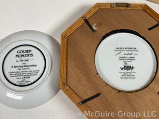 Group of Dog-Related Items and Jigsaw Puzzles