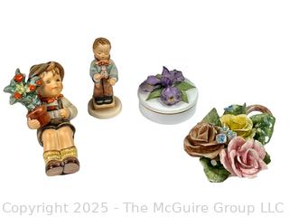 Selection of Lenox and Goebel Art Ceramic Pieces