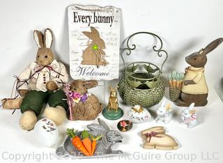 Group of Contemporary Easter Decorations 