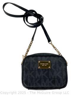 Michael Kors Signature Logo Tote Handbag.